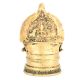 Brass Kamakshi Religious Hindu Goddess Laxmi Diwali Puja Temple Diya Oil Lamp
